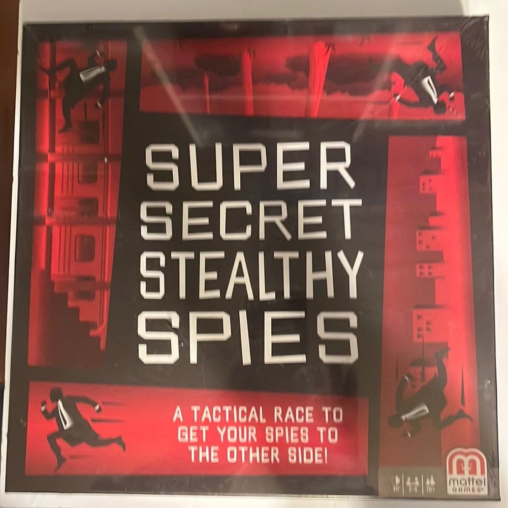 Super Secret stealthy Spies game New still sealed